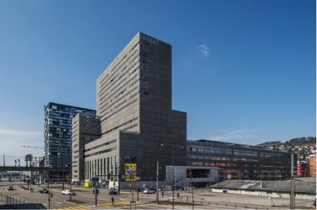 Das Toni-Areal im ehemaligen Industriequartier, seit 2014 Sitz der Zürcher Hochschule der Künste (ZHdK, Foto: Regula Bearth)